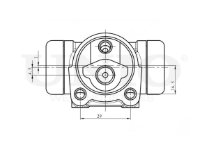 Wheel brake cylinder photo