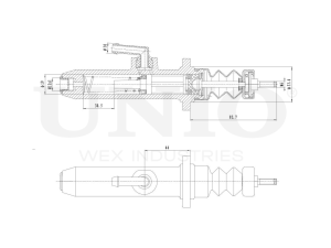 Цилиндр сцепления главный photo