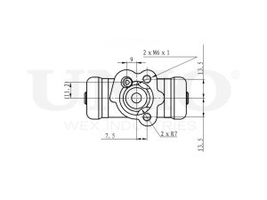 Wheel brake cylinder photo