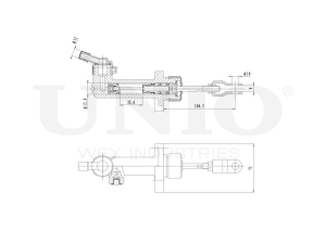 Цилиндр сцепления главный photo