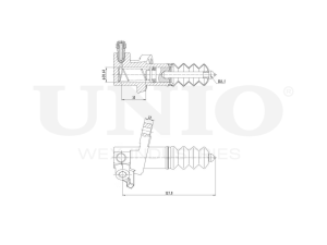 Цилиндр сцепления рабочий photo