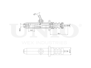 Цилиндр сцепления главный photo