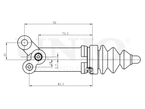 Цилиндр сцепления рабочий photo