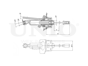 Цилиндр сцепления главный photo