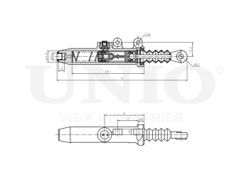 картинка Цилиндр сцепления главный от UNIO