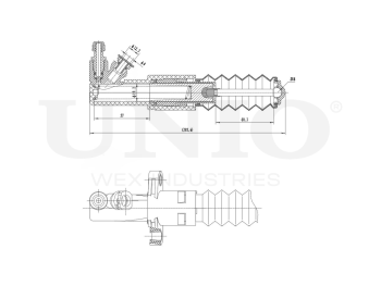 картинка Цилиндр сцепления рабочий от UNIO