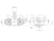 Wheel brake cylinder thumb