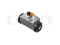 Wheel brake cylinder thumb