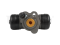Left wheel brake cylinder thumb