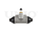Wheel brake cylinder thumb