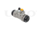 Wheel brake cylinder thumb