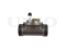 Left wheel brake cylinder thumb