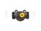 Left wheel brake cylinder thumb