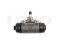 Wheel brake cylinder thumb