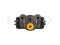 Wheel brake cylinder thumb