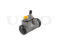 Left wheel brake cylinder thumb