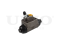 Left wheel brake cylinder thumb