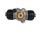 Left wheel brake cylinder thumb