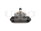Wheel brake cylinder thumb