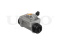 Left wheel brake cylinder thumb