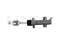 Clutch master cylinder thumb