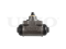 Wheel brake cylinder thumb