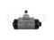 Right wheel brake cylinder thumb