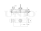 Clutch master cylinder thumb