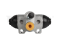 Wheel brake cylinder thumb