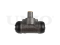 Right wheel brake cylinder thumb