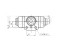 Wheel brake cylinder thumb