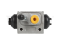 Right wheel brake cylinder thumb