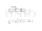 Clutch master cylinder thumb
