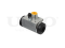 Wheel brake cylinder thumb