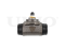 Wheel brake cylinder thumb