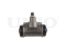 Wheel brake cylinder thumb