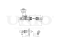 Clutch master cylinder thumb