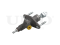 Clutch master cylinder thumb
