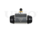 Wheel brake cylinder thumb