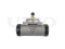 Wheel brake cylinder thumb