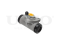 Wheel brake cylinder thumb