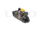 Wheel brake cylinder thumb