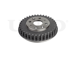 Rear brake drum photo