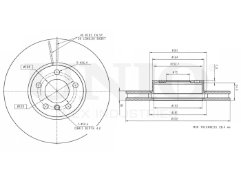 picture of Front brake disc with Geomet® coating from UNIO