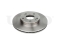 Front brake disc thumb