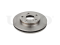 Front brake disc thumb