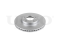 Front brake disc with Geomet® coating thumb