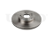 Front brake disc thumb