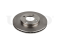 Front brake disc thumb