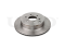 Rear brake disc thumb